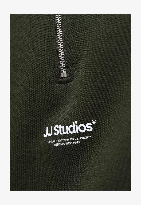 Jack & Jones Half zip Printed Half zip - Sweatshirt - duffel bag