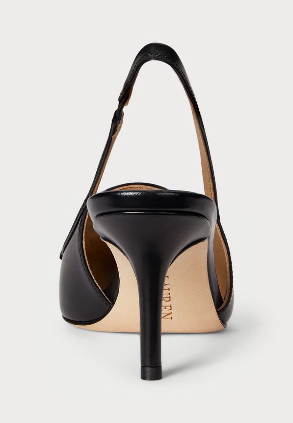 Lauren Ralph Lauren KHLOE LEATHER SLINGBACK LOAFER PUMP