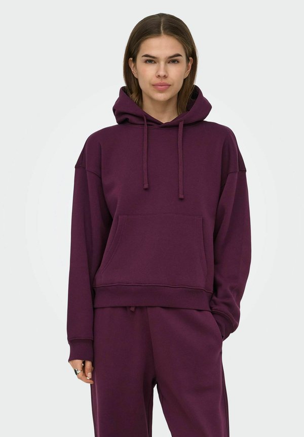 ONLY ONLBEST L/S HOOD SWT NOOS - Hoodie - fig