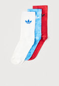 adidas Originals TIE DYE  - Socks - light blue/red/white