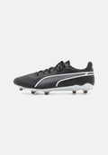 Puma KING PRO - Firm-ground football boots - black/white
