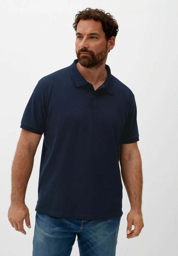 s.Oliver BASIC KNOPFLEISTE KRAGEN STÜCK - Polo shirt - navy