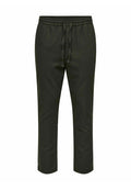 Joggers ONSLINUS Tapered Fit Linen Media 1