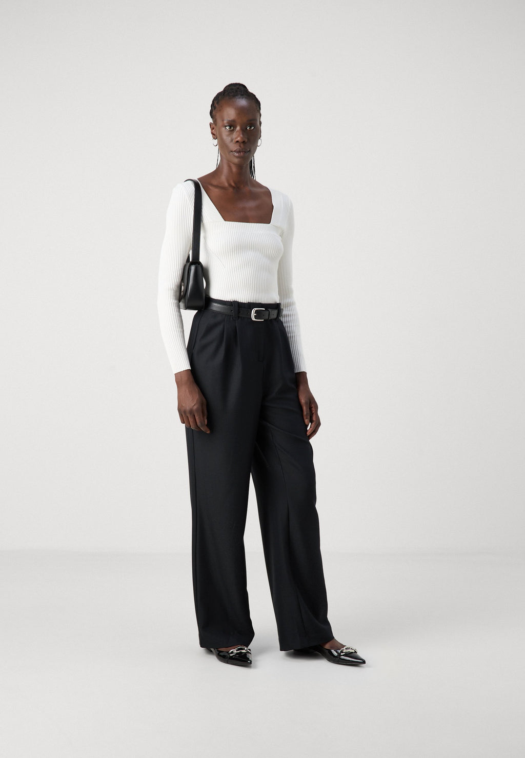Vero Moda Tall VMSELAH WIDE BELTED PANTS