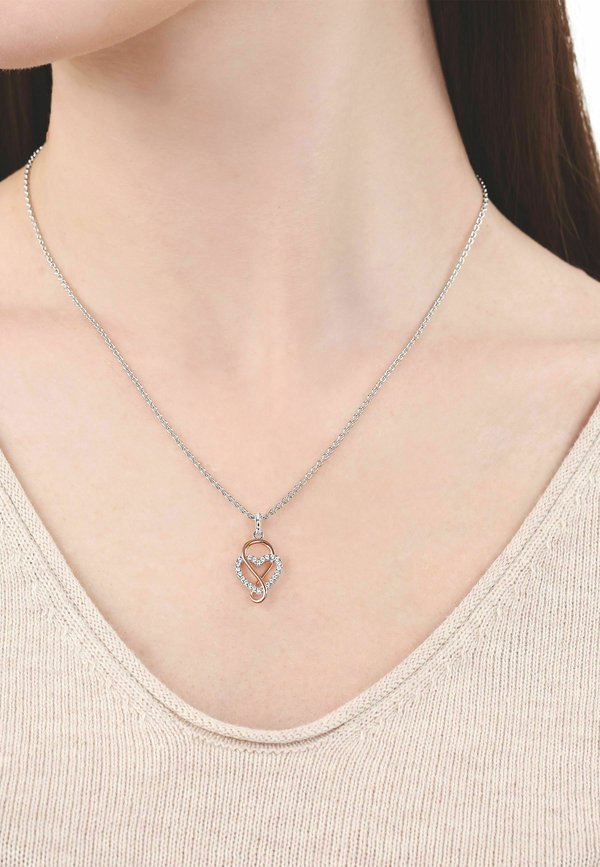 TOM TAILOR HERZ - Necklace - bicolor