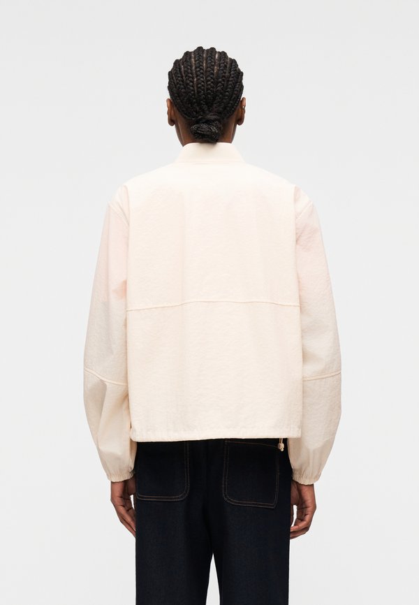 Tommy Hilfiger LOGO EMBROIDERY BALLOON SLEEVE BOMBER JACKET