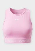 Nike Performance 365 CROP TANK - Top - pink rise/white