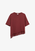 s.Oliver T-SHIRT - Basic T-shirt - bordeaux