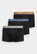 Tommy Hilfiger 3-PACK ESSENTIAL LOGO WAISTBAND TRUNKS - Trunks - argean sea/caramel/utility sage