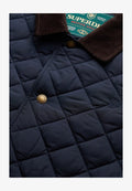 Superdry & Co QUILTED ESTATE COACH - Light jacket - deep navy