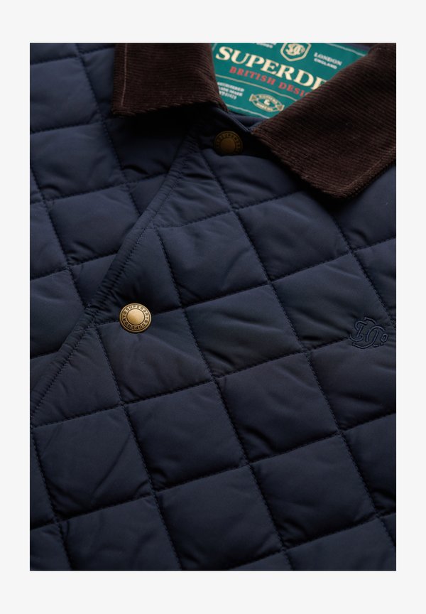 Superdry & Co QUILTED ESTATE COACH - Light jacket - deep navy