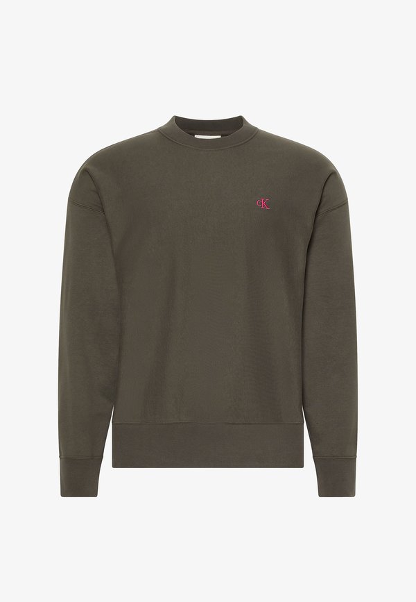Calvin Klein Jeans PRMM TRRY MNGRM CN S - Sweatshirt - beluga