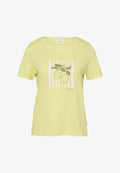 s.Oliver T-SHIRT - Print T-shirt - limettengrün