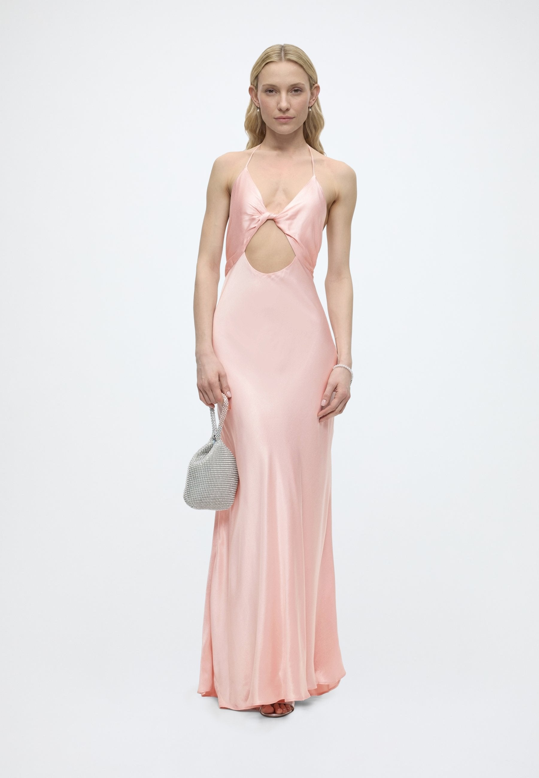 Bardot ISOLA HALTER NECK MAXI DRESS