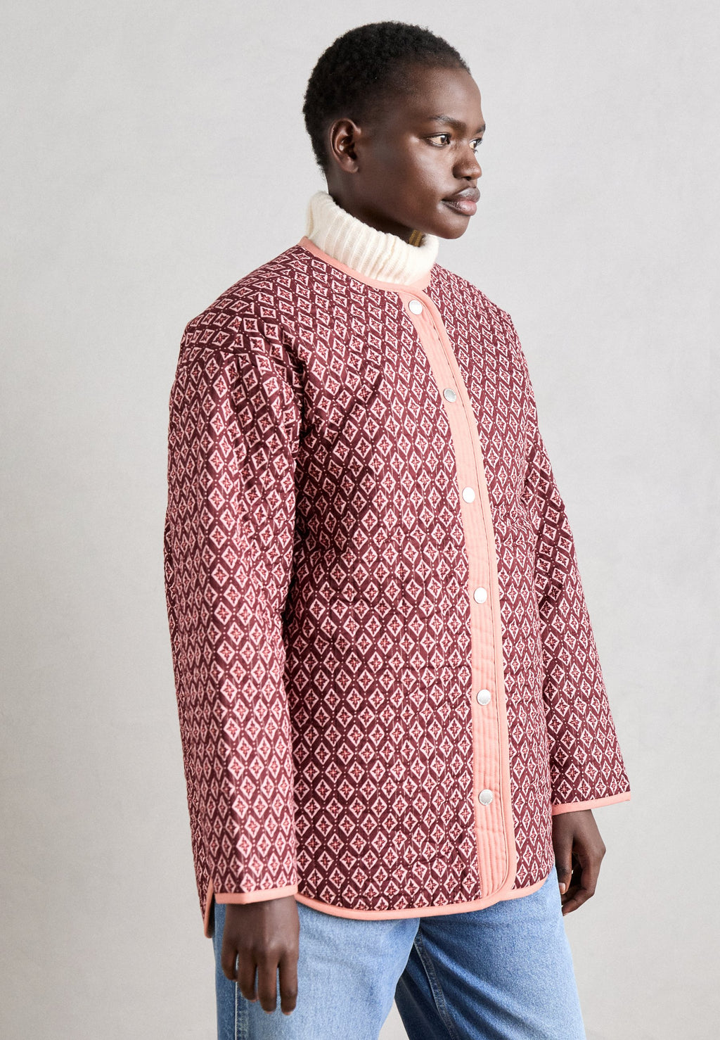 Scotch & Soda REVERSIBLE BLOCKPRINT JACKET