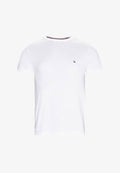Tommy Hilfiger CORE STRETCH - Basic T-shirt - ybr white