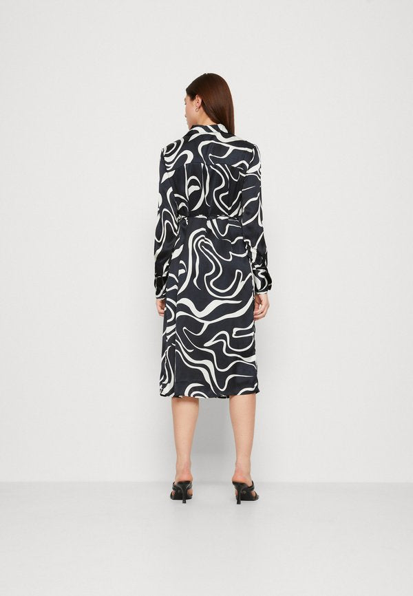 VILA VIJULIE IDA MID CALF WRAP DRESS