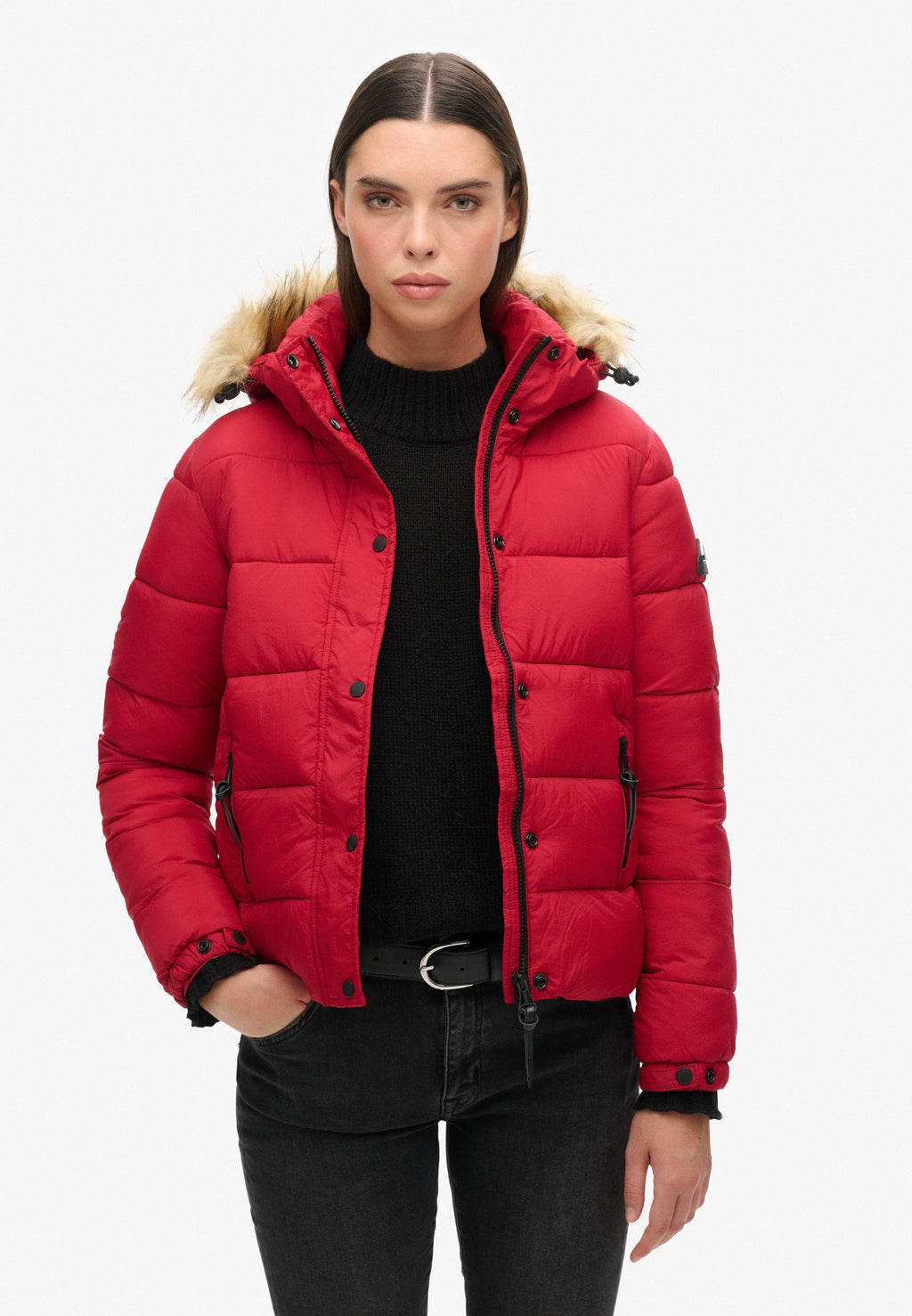 Superdry & Co HOODED MID LAYER