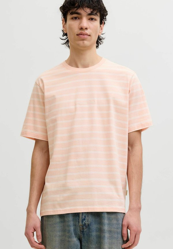 Jack & Jones T- - Print T-shirt - peach melba