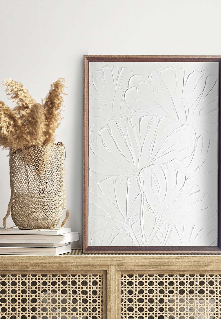 Orange Wallz FLORAL STENCILS