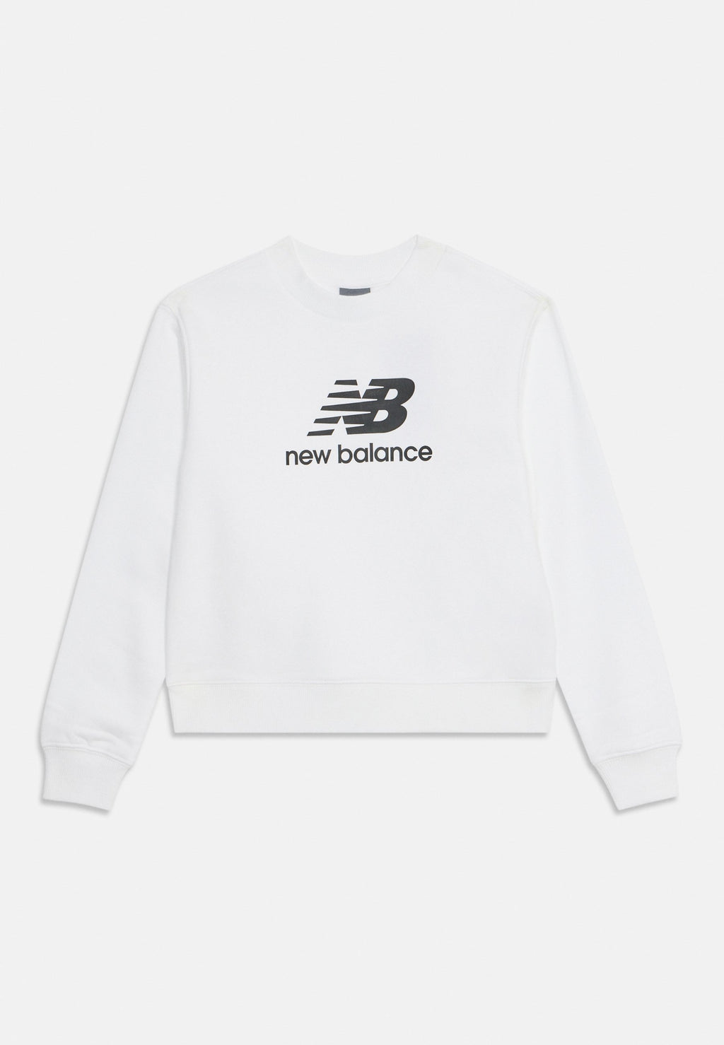 New Balance BRUSH BACK STACKED LOGO CREW