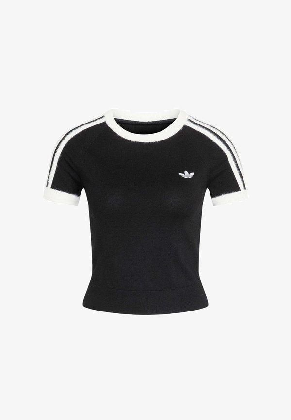 adidas Originals Print T-shirt - black   white