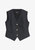 s.Oliver INDOOR-WESTE - Waistcoat - schwarz