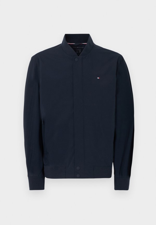 Tommy Hilfiger PERFORMANCE WATER REPELLENT RELAXED BOMBER JACKET - Light jacket - desert sky