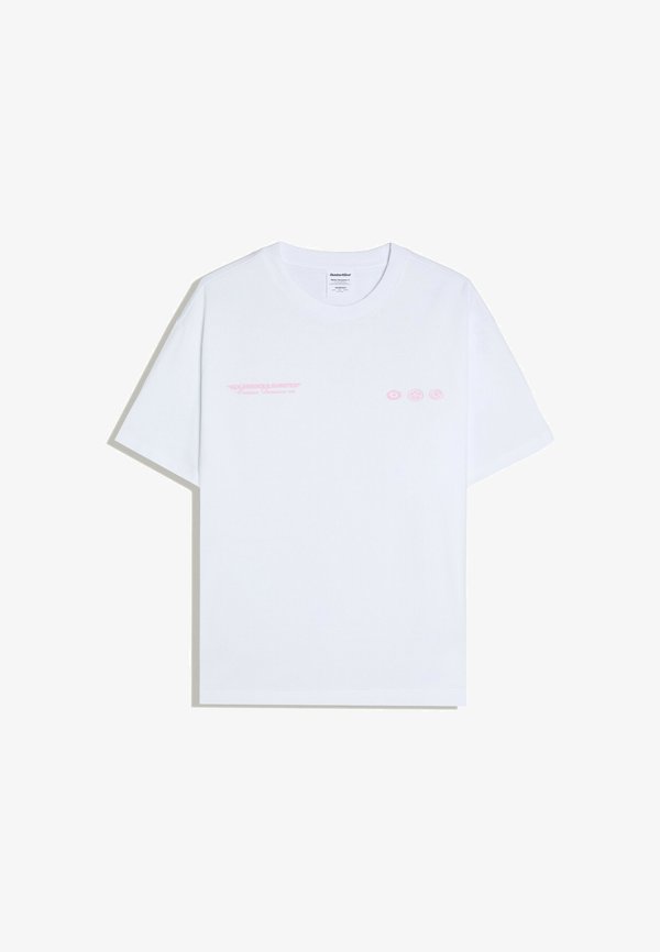Bershka KLIMT PRINT - TSHIRT - Print T-shirt - white