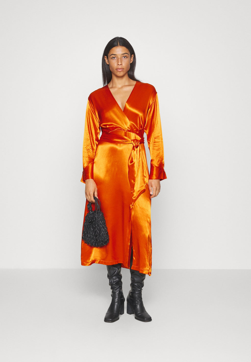 Closet CLOSET LONDON WRAP DRESS