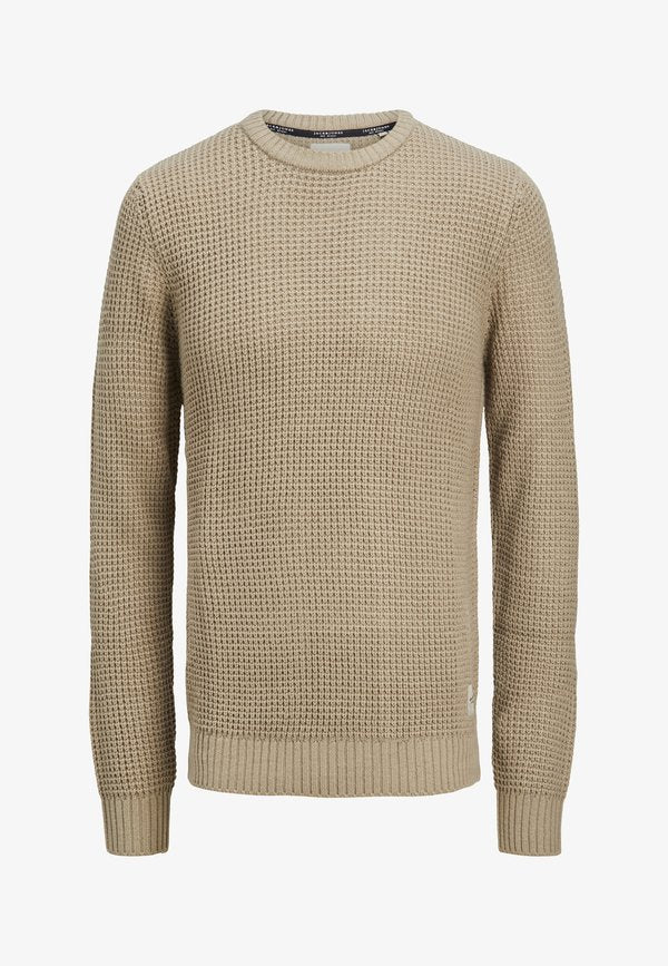 Jack & Jones NICK CREW NECK - Jumper - crockery