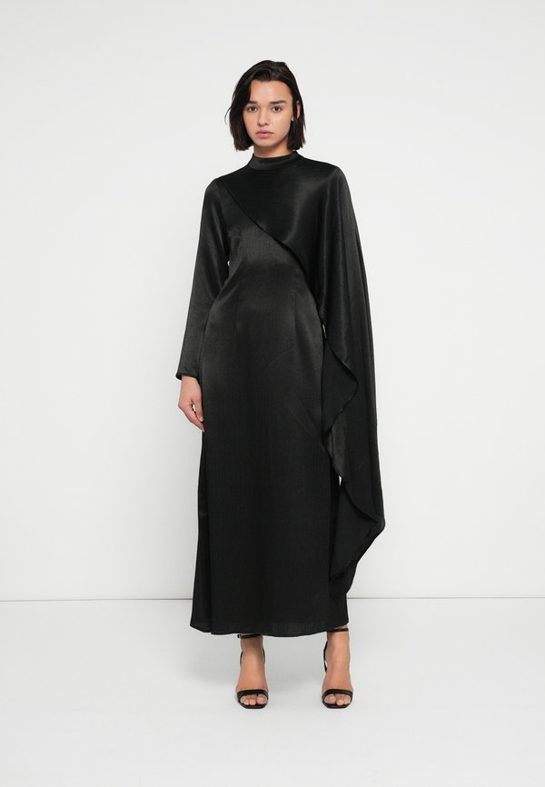 Vero Moda VMYASMINA CAPE SLEEVE DRESS - Maxi dress - black