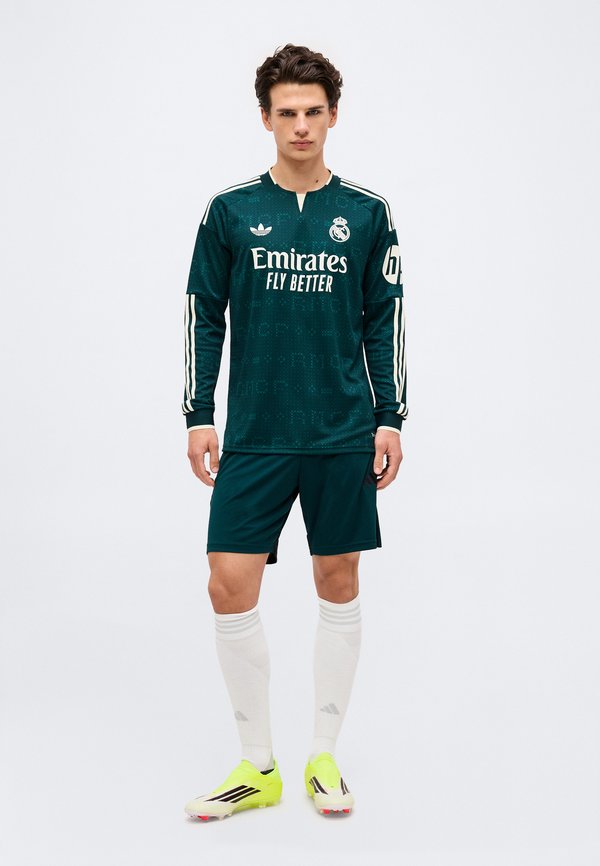 adidas Originals REAL MADRID 26/27 AWAY LONG SLEEVE - Club wear - aurora ivy