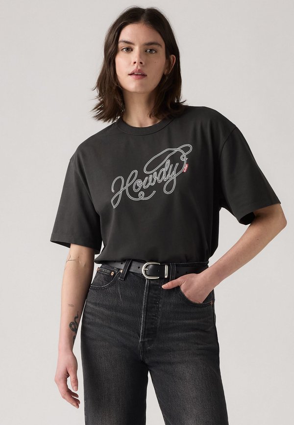 Levi's® TABOR - Print T-shirt - black