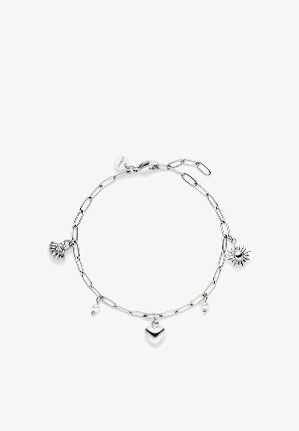 s.Oliver SUMMER CHARMS - Bracelet - silver