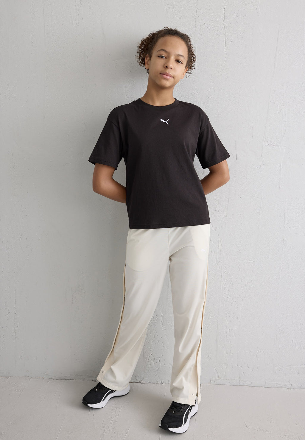 Puma WARDROBE RELAXED POPPER PANTS UNISEX