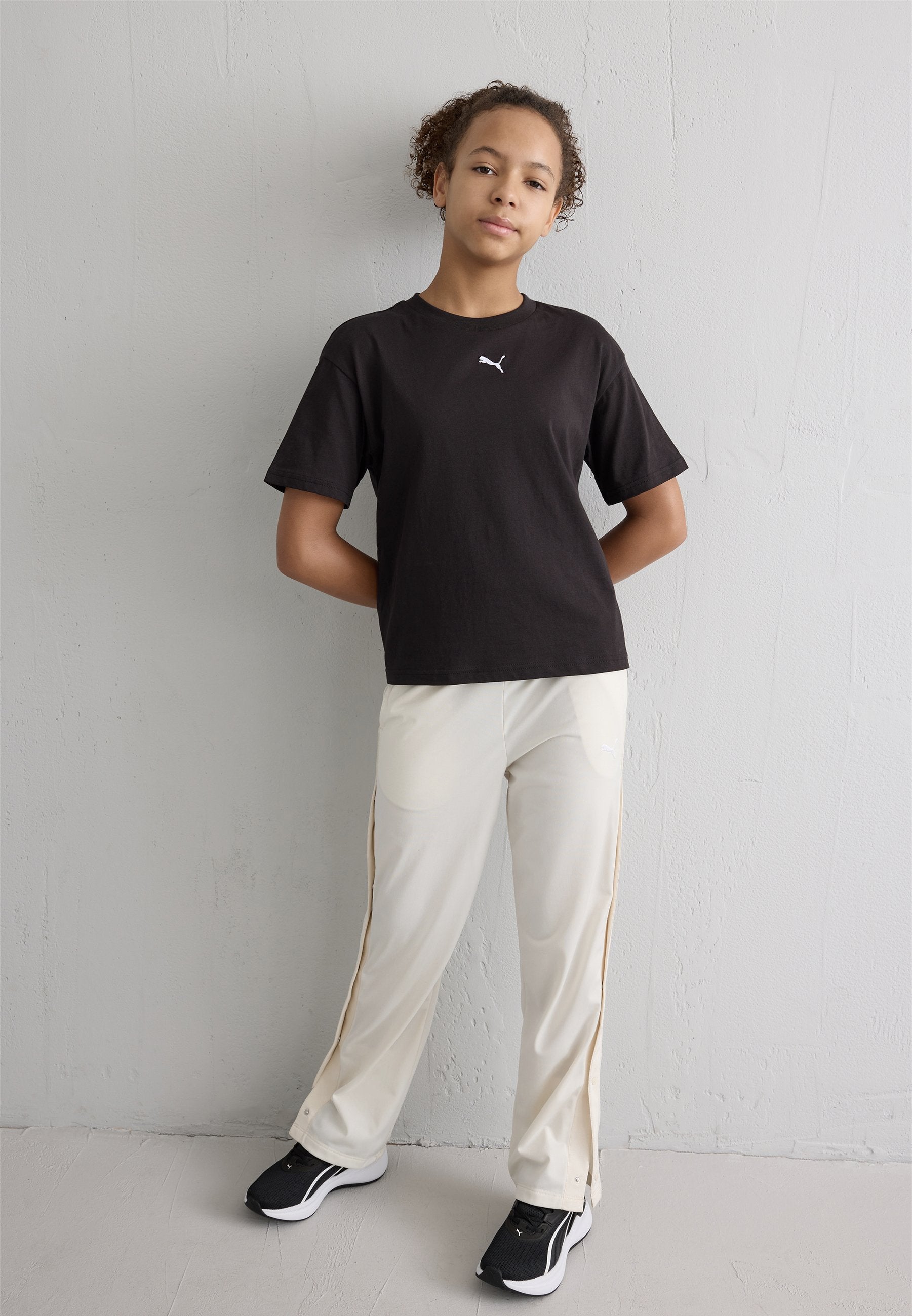 Puma WARDROBE RELAXED POPPER PANTS UNISEX