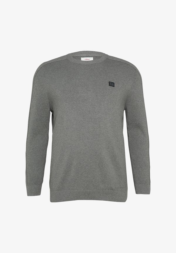 s.Oliver MIT RAGLANÄRMELN - Jumper - graphit