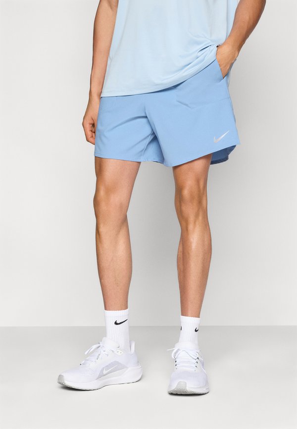 Nike Performance STRIDE - 2-in-1 shorts - work blue/reflective silver-coloured