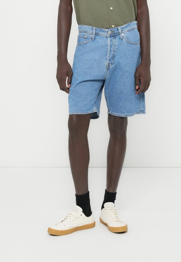 Jack & Jones Denim Relaxed Fit - Denim shorts - light blue denim