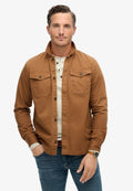 Superdry & Co MERCHANT - Summer jacket - denim co tobacco brown