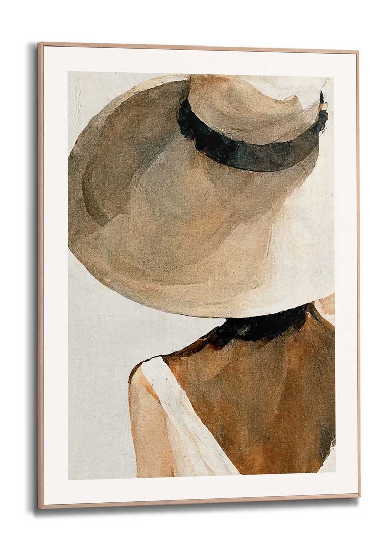 Orange Wallz HAT SILHOUETTE