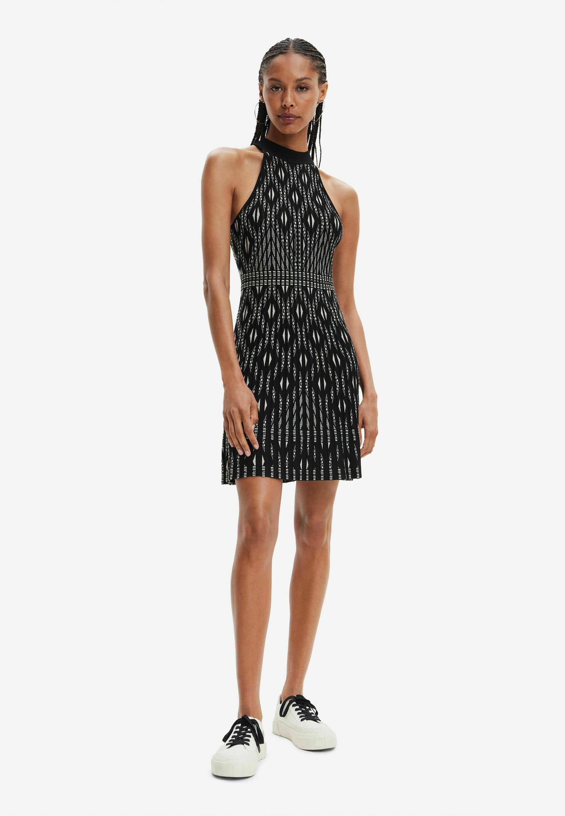 Desigual RIBBED PRINT BODYSUIT