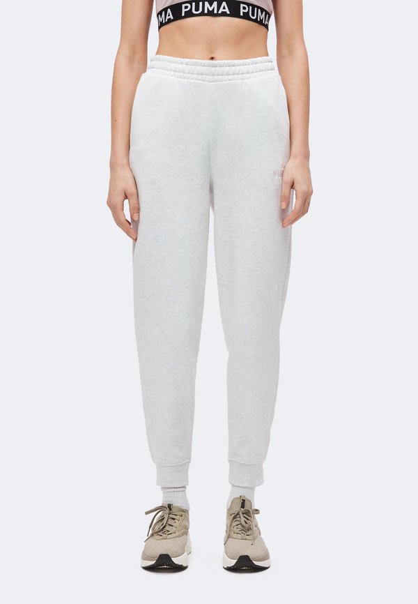 Puma Tracksuit bottoms - white glow heather