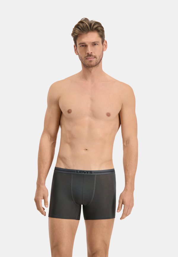 Levi's® MEN BRIEF 2 PACK - Boxer briefs - dark shadow