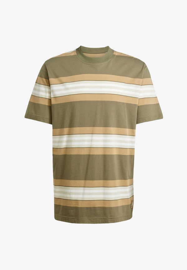 adidas Originals GRAPHIC - Print T-shirt - olive strata