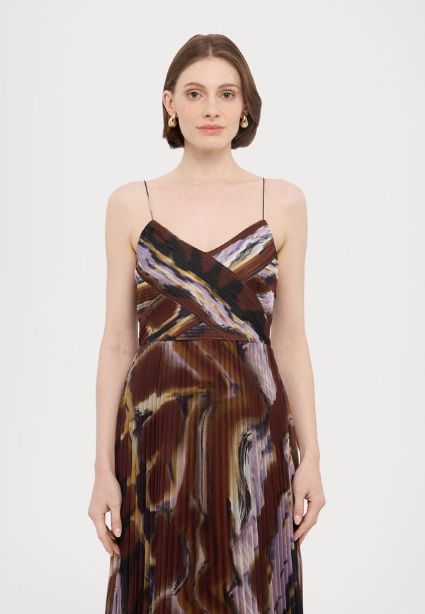 Halston FOSETTE GOWN