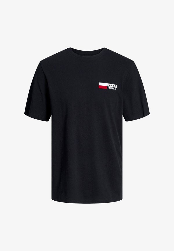 Jack & Jones JWHCORP LOGO TEE PLAY1 SS O-NECK - Basic T-shirt - black