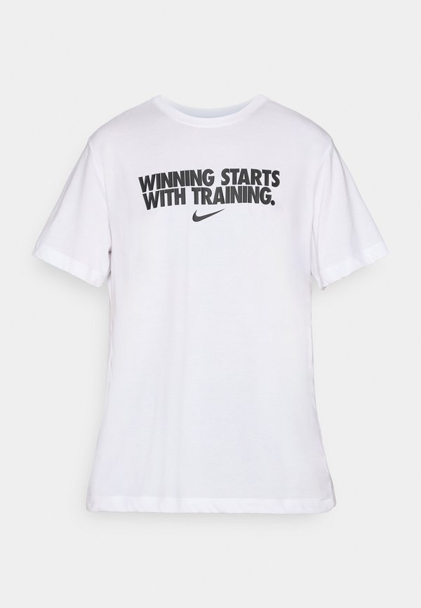 Nike Performance Sports T-shirt - white/black