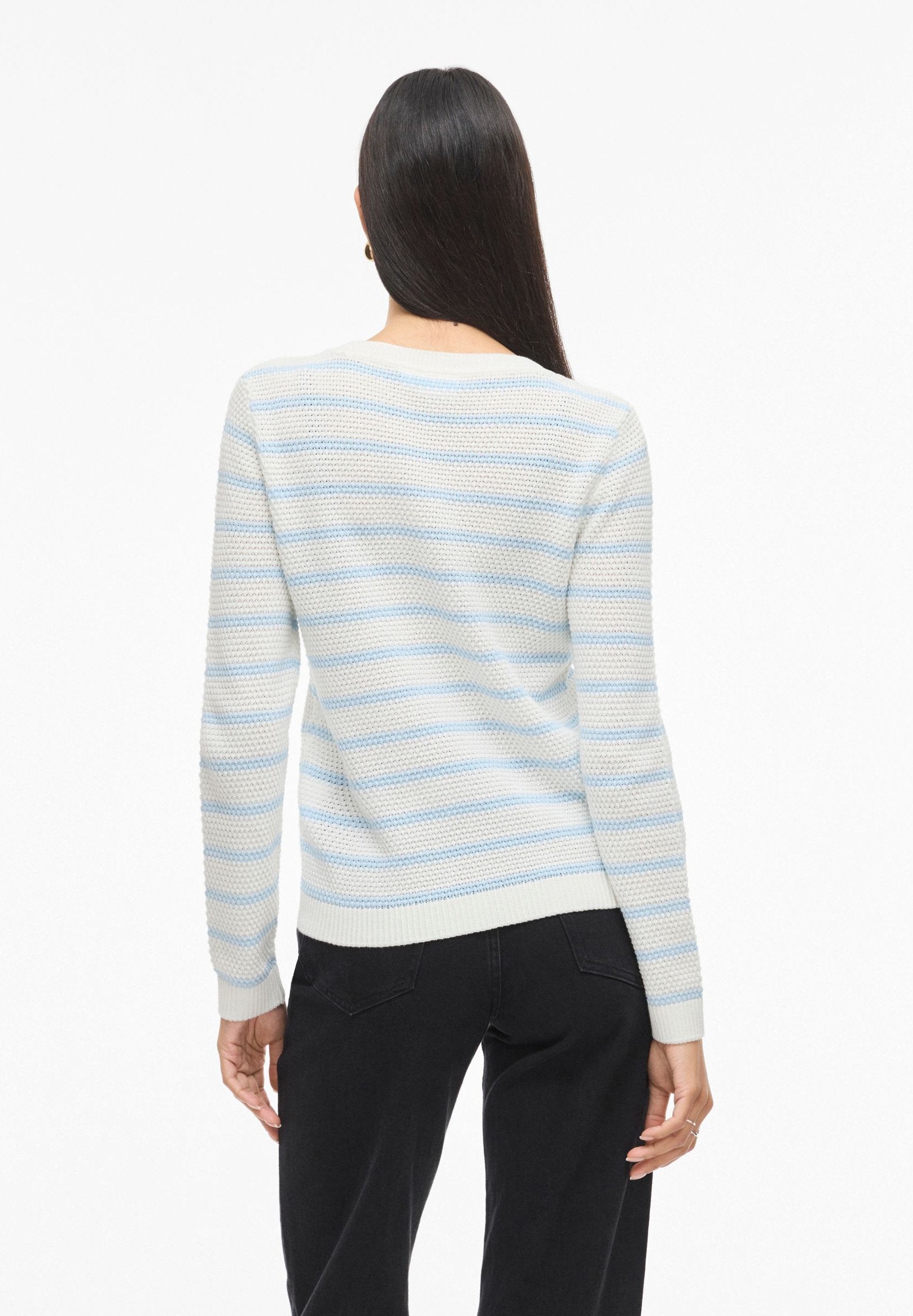 VILA Knitted VIDALO Striped
